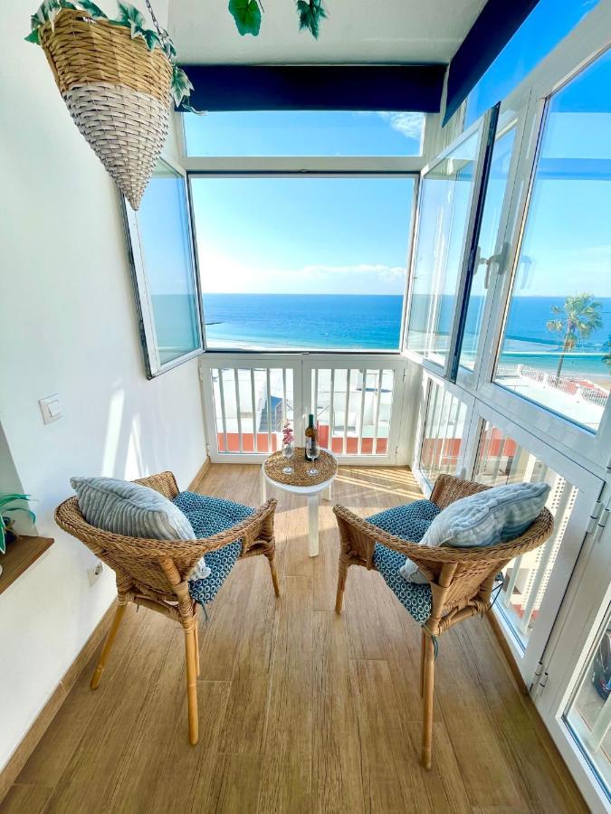 Gatu Casa Muse Junto A La Playa, Vista Al Mar, Aire Acc, Terraza, Wifi Y Chimenea " Preferente Mayores De 25 Anos Y Familias " El Puerto de Santa Maria Exterior photo